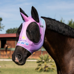 Lycra Vliegenmasker met Oorbedekking en Eenhoornmotief Pro-Tech