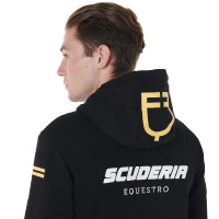 Herenhoodie Scuderia Equestro Equestro Zwart Herenhoodie Scuderia Equestro Equestro Zwart