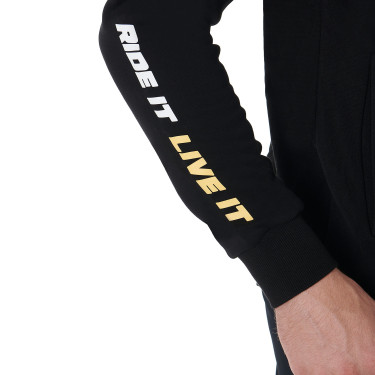 Herenhoodie Scuderia Equestro Equestro Zwart