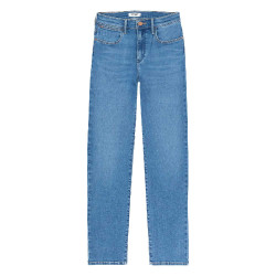 Jean Wrangler Model Straight Aurelia Wash Wrangler