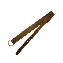 Australische Lederen Lakota Longeersingel Bruin