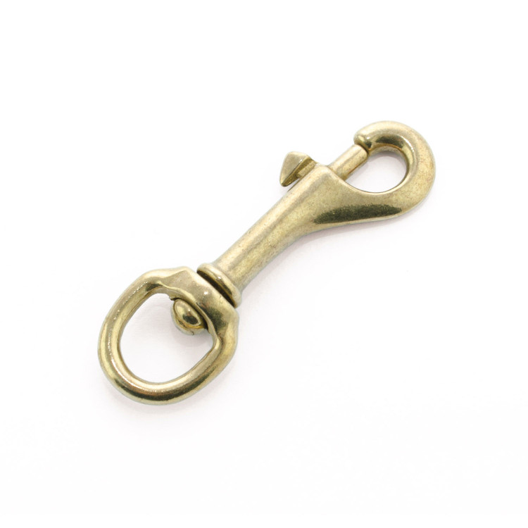 Musketonhaak Rond 1/2" Umbria Equitazione