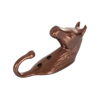 Aluminium Gekleurde Hoofdstelhouder Paardenhoofd Umbria Equitazione Bruin Aluminium Gekleurde Hoofdstelhouder Paardenhoofd Umbria Equitazione Bruin