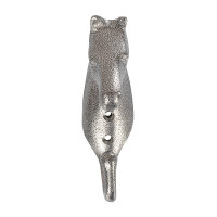 Aluminium Gekleurde Hoofdstelhouder Paardenhoofd Umbria Equitazione Grijs