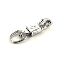 Draaibare Anti-paniek Musketon Umbria Equitazione Zilver