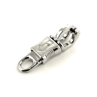 Musketonhaak Antipaniek Vast Umbria Equitazione Zilver