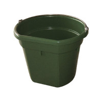 Plasticen emmer met handvat Umbria Equitazione Zwart