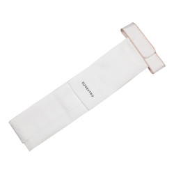 Dressuurstropdas met Strass-logo Equestro Wit / roze cameo