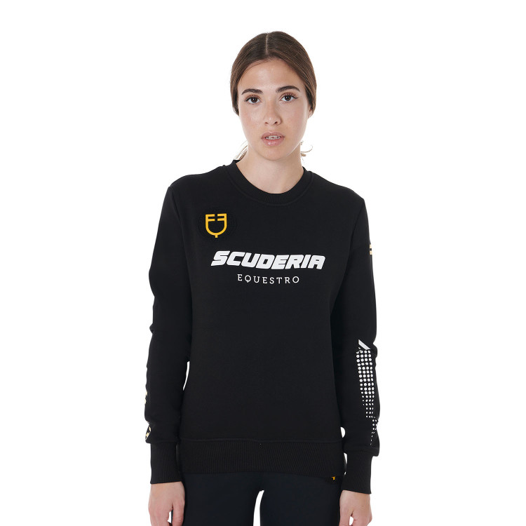 Dames Sweater met Ronde Hals Scuderia Equestro Equestro