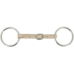 Leren bit Feeling met ketting
