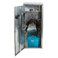 Zadelkast in kit 2 zadels Zadelkast in kit 2 zadels