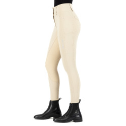 Pantalon d'équitation Euro-Star Aurelia Competition Grip Connect Full Beige Pantalon d'équitation Euro-Star Aurelia Competition Grip Connect Full Beige