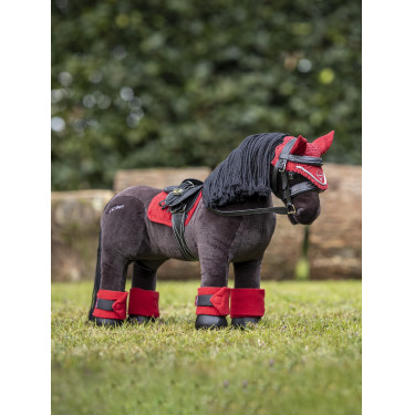 Zadeldek voor speelgoed Mini Pony LeMieux Chili Rood Zadeldek voor speelgoed Mini Pony LeMieux Chili Rood