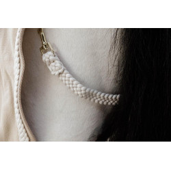 Fleece Deken Gevlochten Touw Kentucky Marine