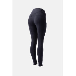 Broek met volledige grip voor alle seizoenen Horze Mira Donker marineblauw