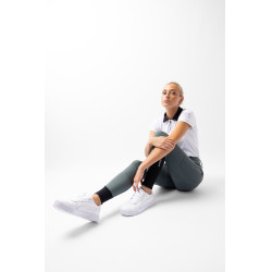 Winterrijbroek Elea full grip B Vertigo Rozemarijngroen Grijs