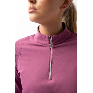 Thermisch trainingsshirt Isadora B Vertigo Zacht mauve Roze