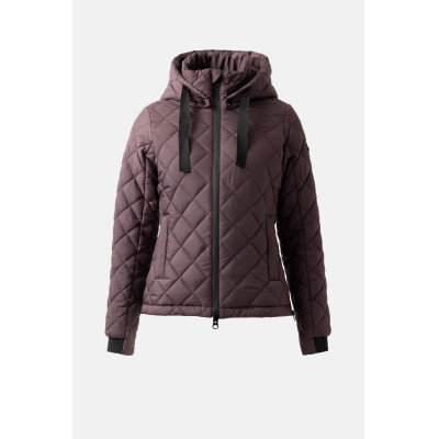 Doudoune femme Young Rider Imelda Horze Fudge / marron bordeaux