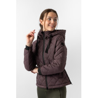 Damesdonsjas Young Rider Imelda Horze Fudge / kastanjebruin Bordeaux