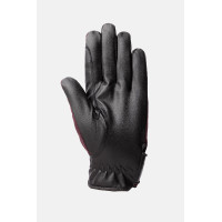 All-season rijhandschoenen Young Rider Perla Horze Fudge / kastanjebruin Bordeaux