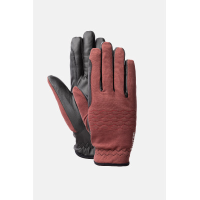 Gants d'équitation toutes saisons Jimena Horze Marron bordeaux