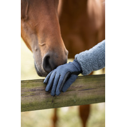 Jimena Horze all-season rijhandschoenen Marine inkt Marineblauw