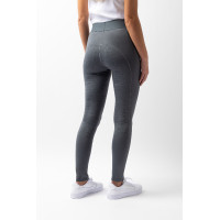 Legging Horze Maia dames full grip met telefoonzakje Stormblauw