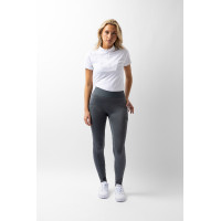Legging Horze Maia dames full grip met telefoonzakje Stormblauw