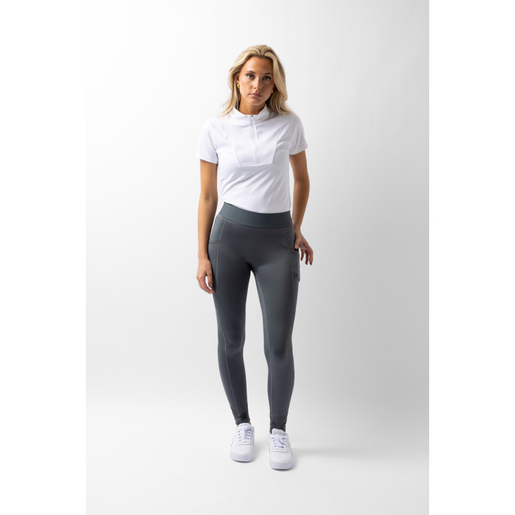 Legging Horze Maia dames full grip met telefoonzakje Legging Horze Maia dames full grip met telefoonzakje
