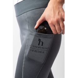 Legging Horze Maia dames full grip met telefoonzakje Legging Horze Maia dames full grip met telefoonzakje