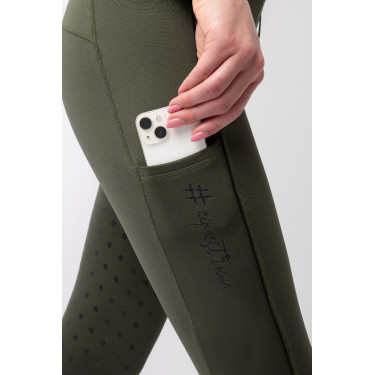 Young Rider Aya dameslegging met hoge taille Horze Young Rider Aya dameslegging met hoge taille Horze