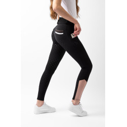 Horze hoge taille broek Young Rider Alena dames Zwarte schoonheid