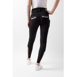 Horze hoge taille broek Young Rider Alena dames Zwarte schoonheid