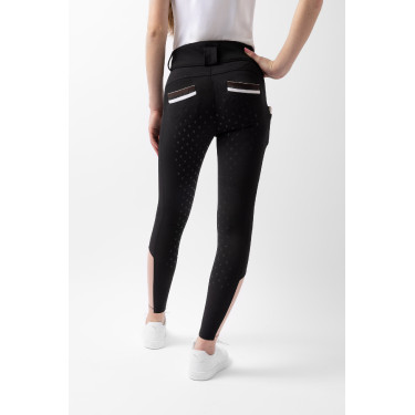 Horze hoge taille broek Young Rider Alena dames Zwarte schoonheid
