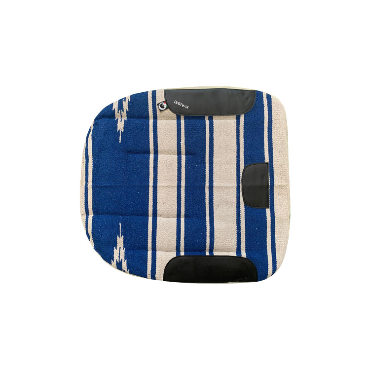 Zadelpad Barrel met Onderkant van Synthetische Fleecewol Burioni