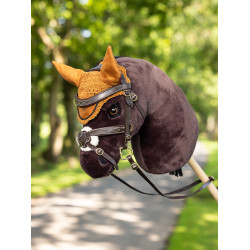 Bonnet voor hobby horse LeMieux Gember Bruin