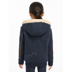 LeMieux Zip Through Mini Charlie hoodie Marine Marineblauw