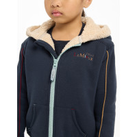 LeMieux Zip Through Mini Charlie hoodie Marine Marineblauw