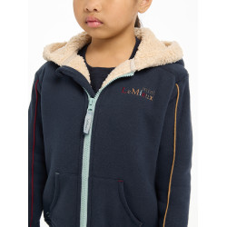 LeMieux Zip Through Mini Charlie hoodie Marine Marineblauw