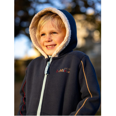 LeMieux Zip Through Mini Charlie hoodie Marine LeMieux Zip Through Mini Charlie hoodie Marine