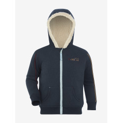LeMieux Zip Through Mini Charlie hoodie Marine Marineblauw