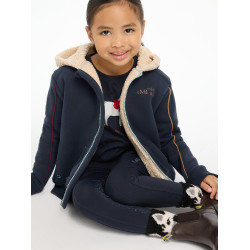 LeMieux Zip Through Mini Charlie hoodie Marine Marineblauw