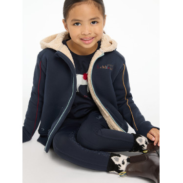 LeMieux Zip Through Mini Charlie hoodie Marine LeMieux Zip Through Mini Charlie hoodie Marine