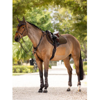 LeMieux Suede Close Contact Vierkant Zadeldek Alpine Bruin