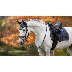 LeMieux Loire Classic Dressuur Vierkant Petrol Blauw