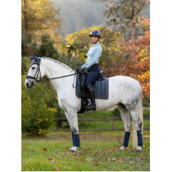 LeMieux Loire Classic Dressuur Vierkant Petrol Blauw