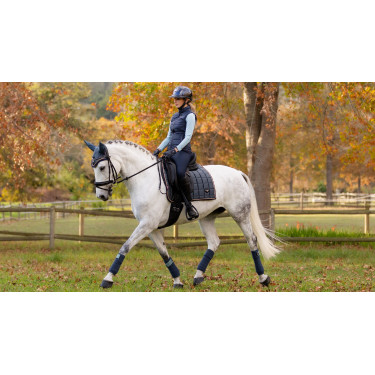 LeMieux Loire Classic Dressuur Vierkant Petrol Blauw LeMieux Loire Classic Dressuur Vierkant Petrol Blauw