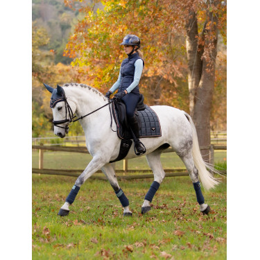 LeMieux Loire Classic Dressuur Vierkant Petrol Blauw LeMieux Loire Classic Dressuur Vierkant Petrol Blauw