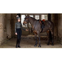 LeMieux Suede GP Vierkant Zadeldek Alpine Bruin LeMieux Suede GP Vierkant Zadeldek Alpine Bruin