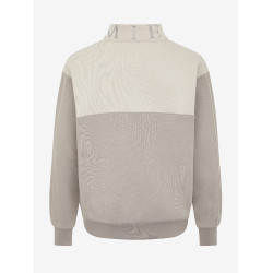 LeMieux trui met rits, Kate Young Rider kwart model As / Steen Grijs